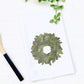 Magnolia Wreath - Cotton Tea Towel