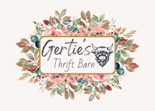 Gertie' Thrift Barn Logo