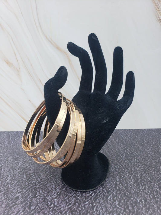 Gold Bangle Bracelet set *New*