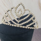 Tiara with metal combs