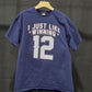 Purple women's t-shirt size Large