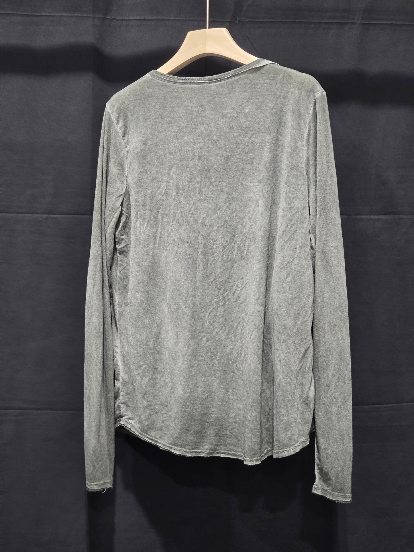 Women's Grey long sleeve shirt size Medium