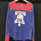 Women's long-sleeved sixers size large shirt