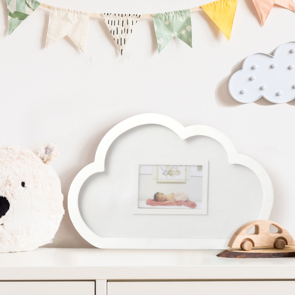 Baby Shower Guest Book Alternative - Cloud Frame