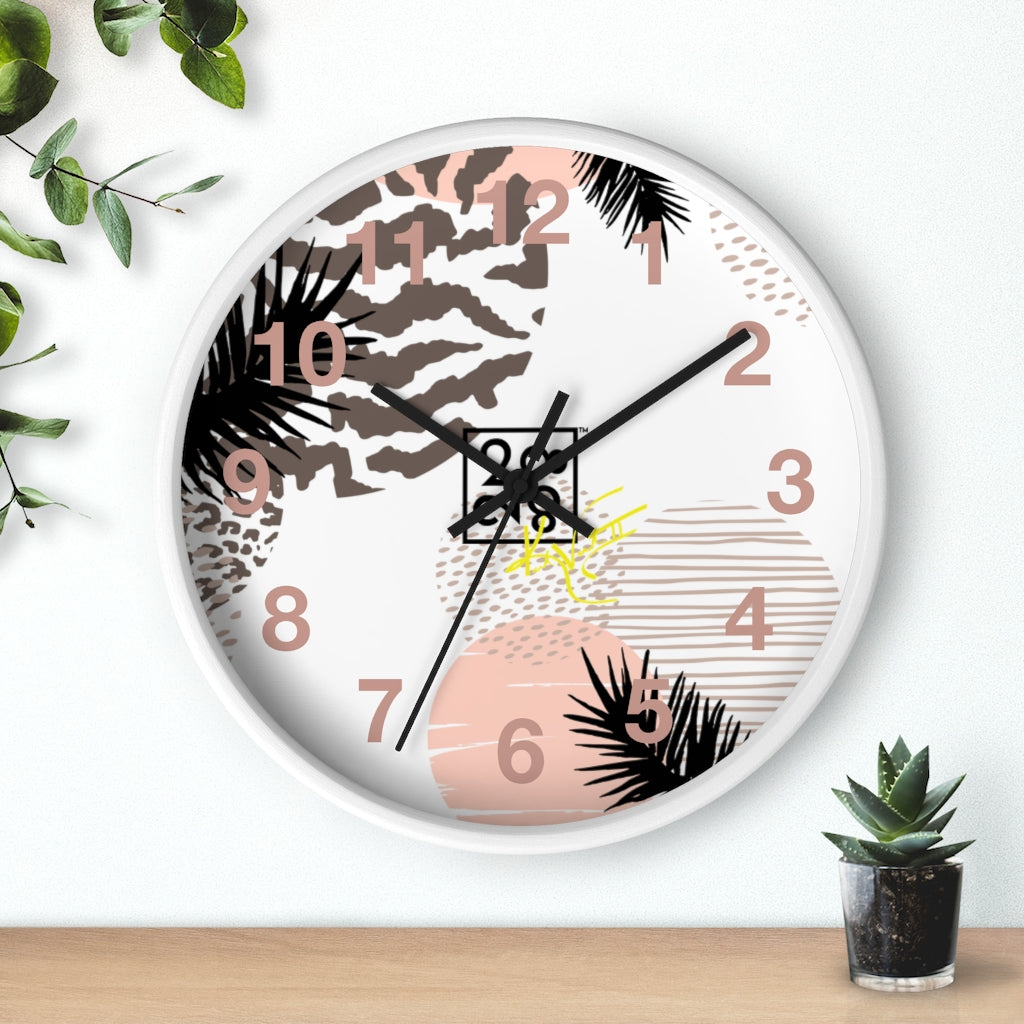 Wild Animal Split Decision Geometric Clock