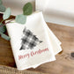 Plaid Christmas Tree - Cotton Tea Towel