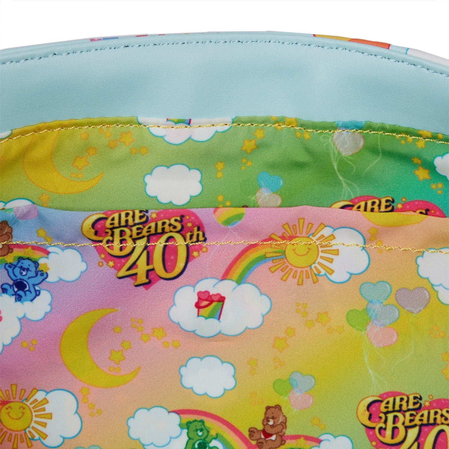 LOUNGEFLY deals CAREBEARS 40TH ANNIVERSARY BAG