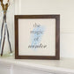 Magic of Winter - Framed Sign