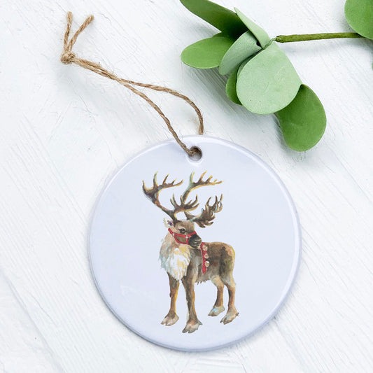 Santa's Reindeer - Ornament