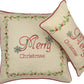 ML10219 Merry Christmas with Holly Pillow