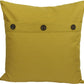 ML13004 Solid Color with Buttons Pillow, 20"x20"