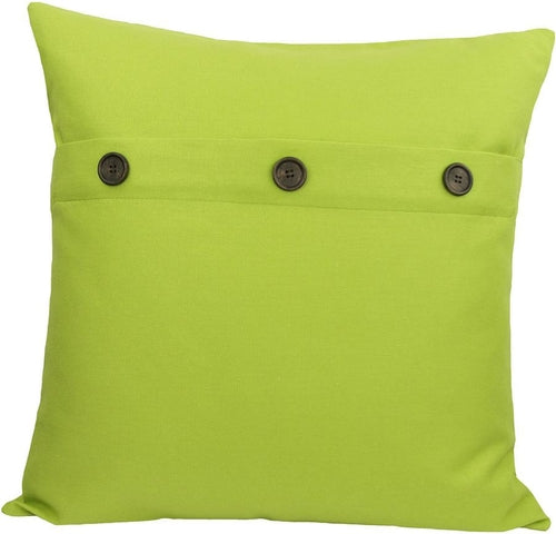 ML13004 Solid Color with Buttons Pillow, 20"x20"