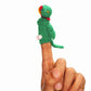 Green Parrot Finger Puppet