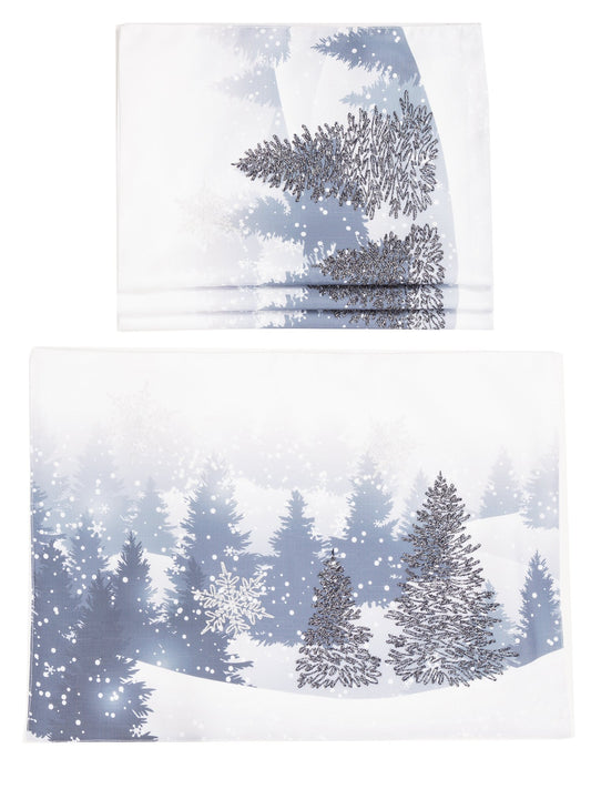 Winter Wonderland 14''x20'' Placemats, Set of 4