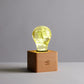 Table Lamp - Yellow Hydrangea