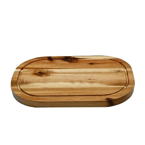 Acacia Wood Serving Rounded Cutting Board