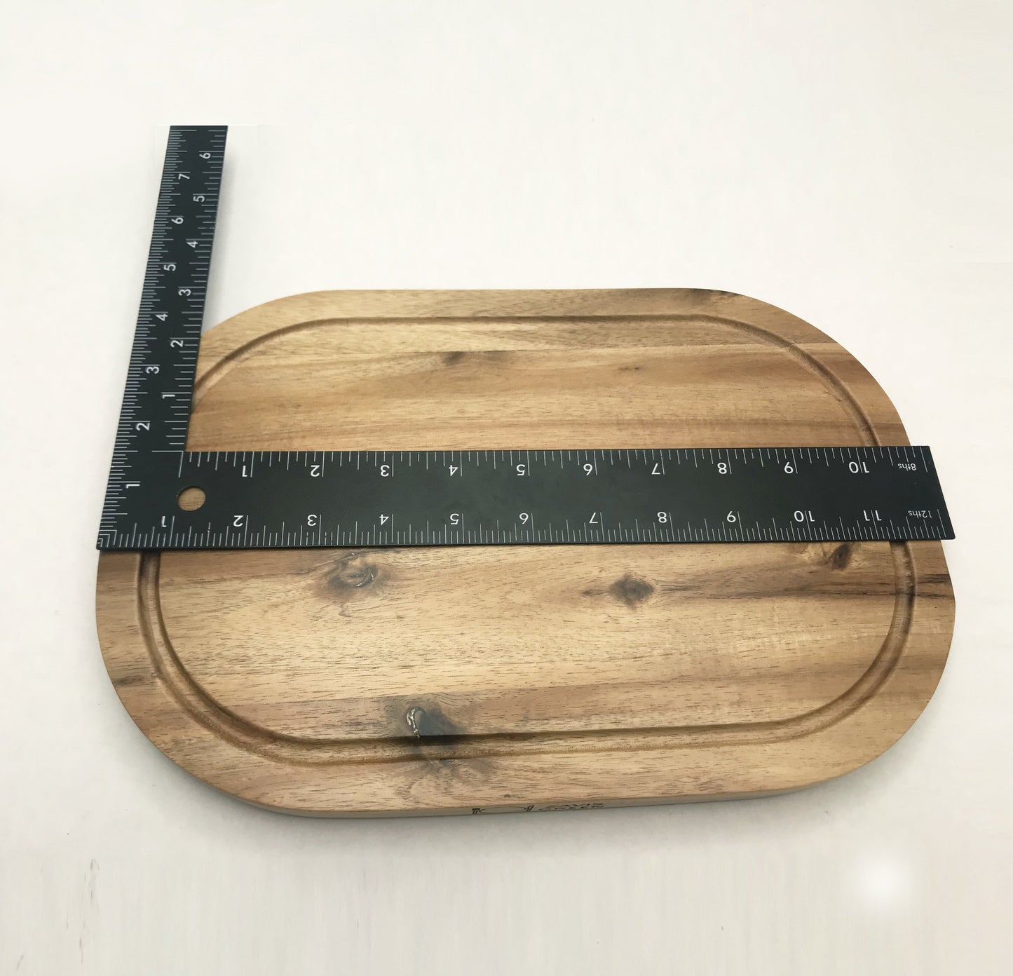 Acacia Wood Serving Rounded Cutting Board