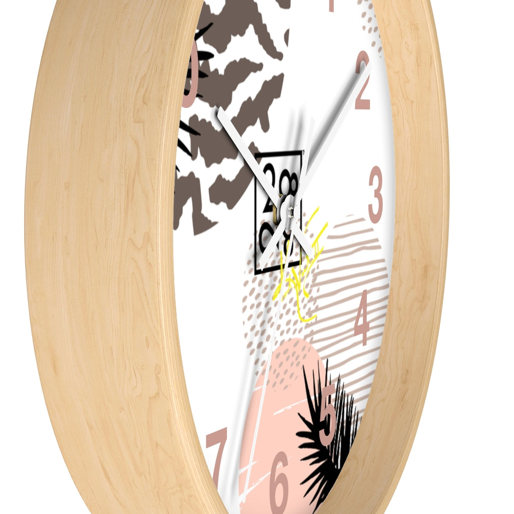 Wild Animal Split Decision Geometric Clock