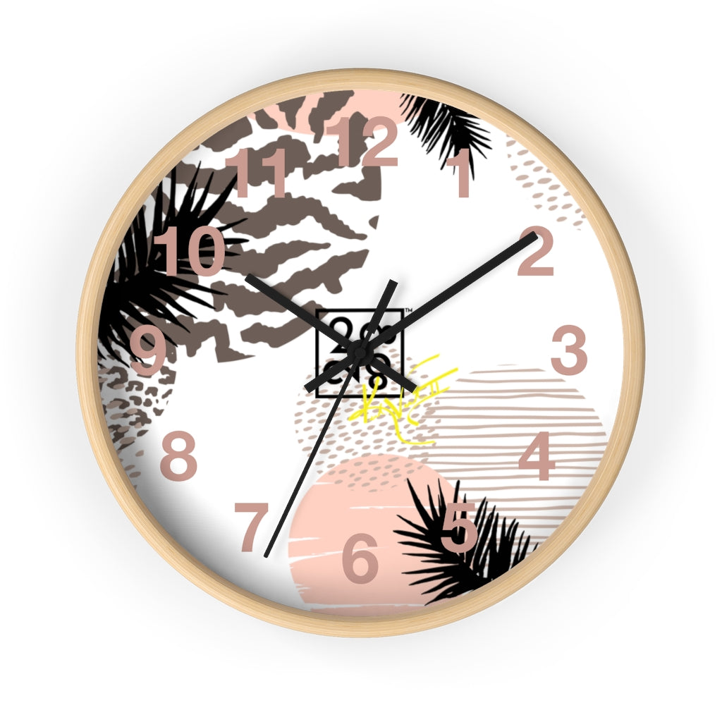 Wild Animal Split Decision Geometric Clock