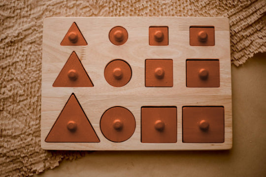 Toddler Knob shape puzzle