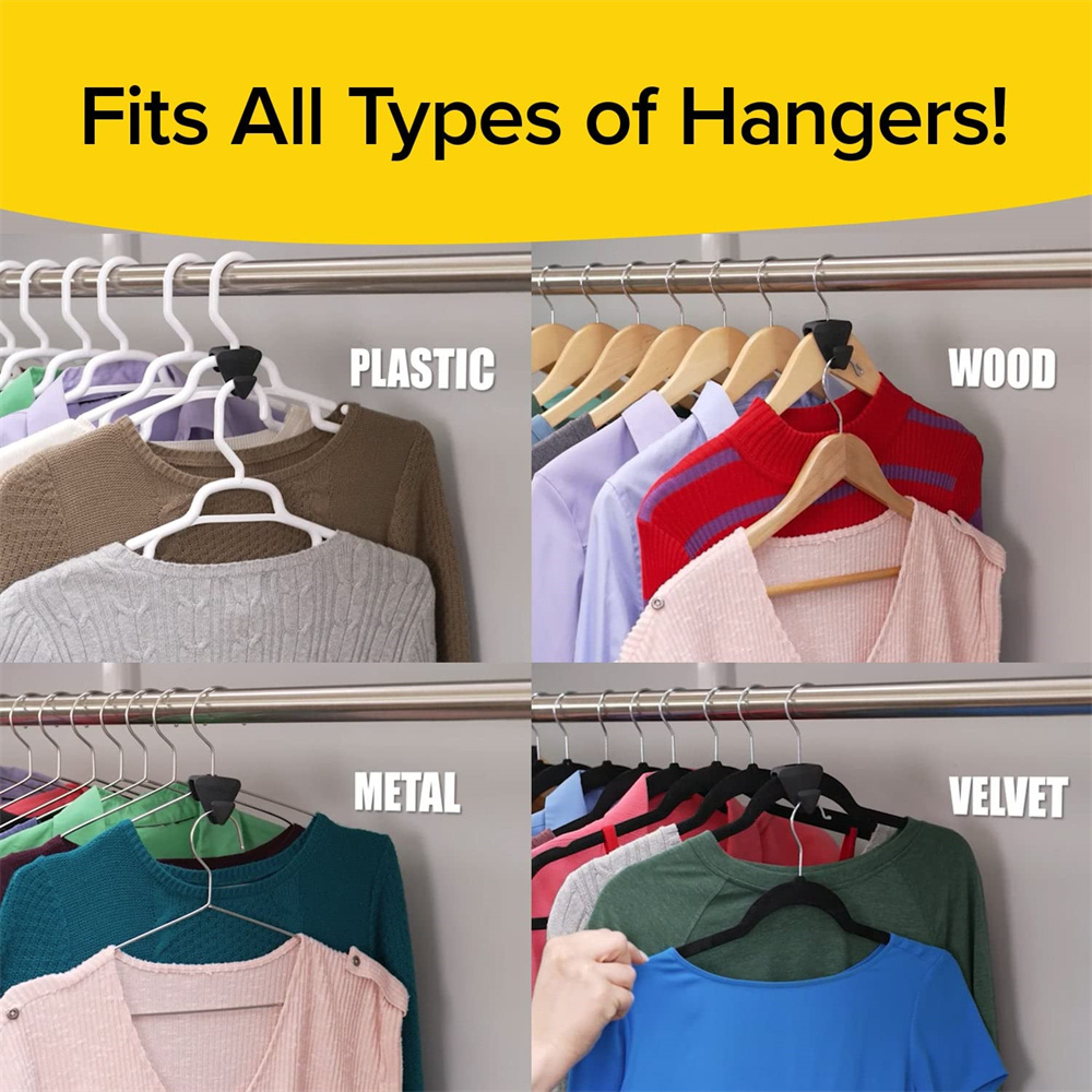 Space Triangles Hanger Hooks Space Saving For Closet Home