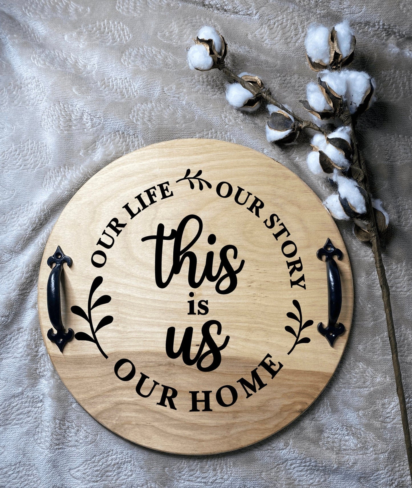 This is Us Wooden Serving Tray