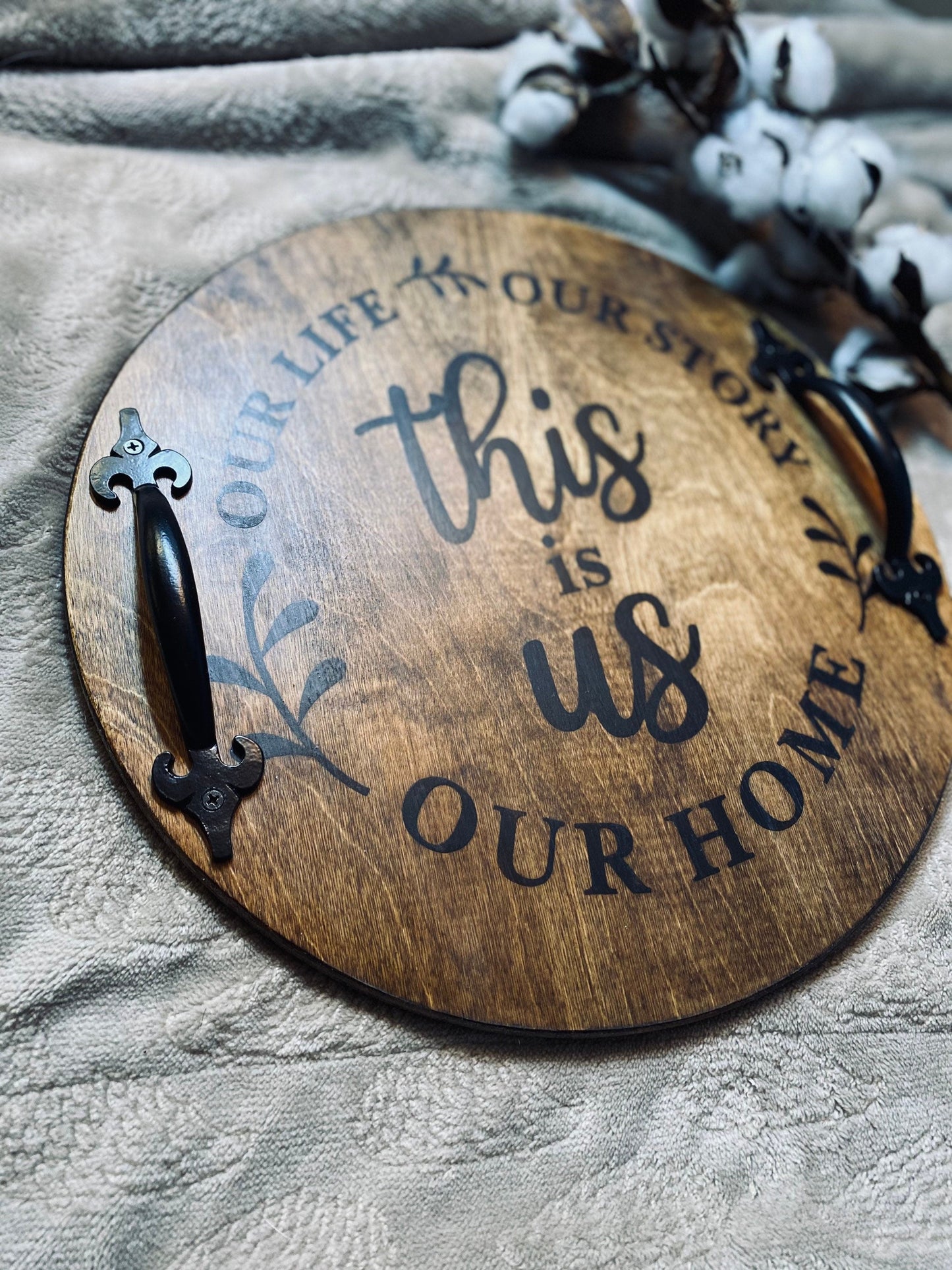 This is Us Wooden Serving Tray