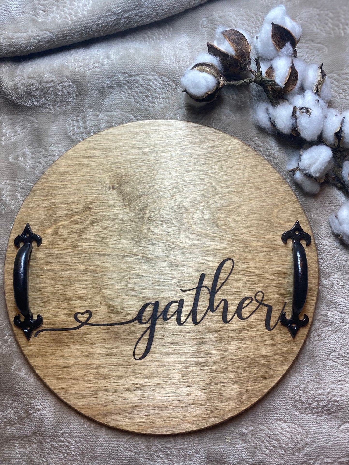 Gather Wooden Hand Made Serving Tray