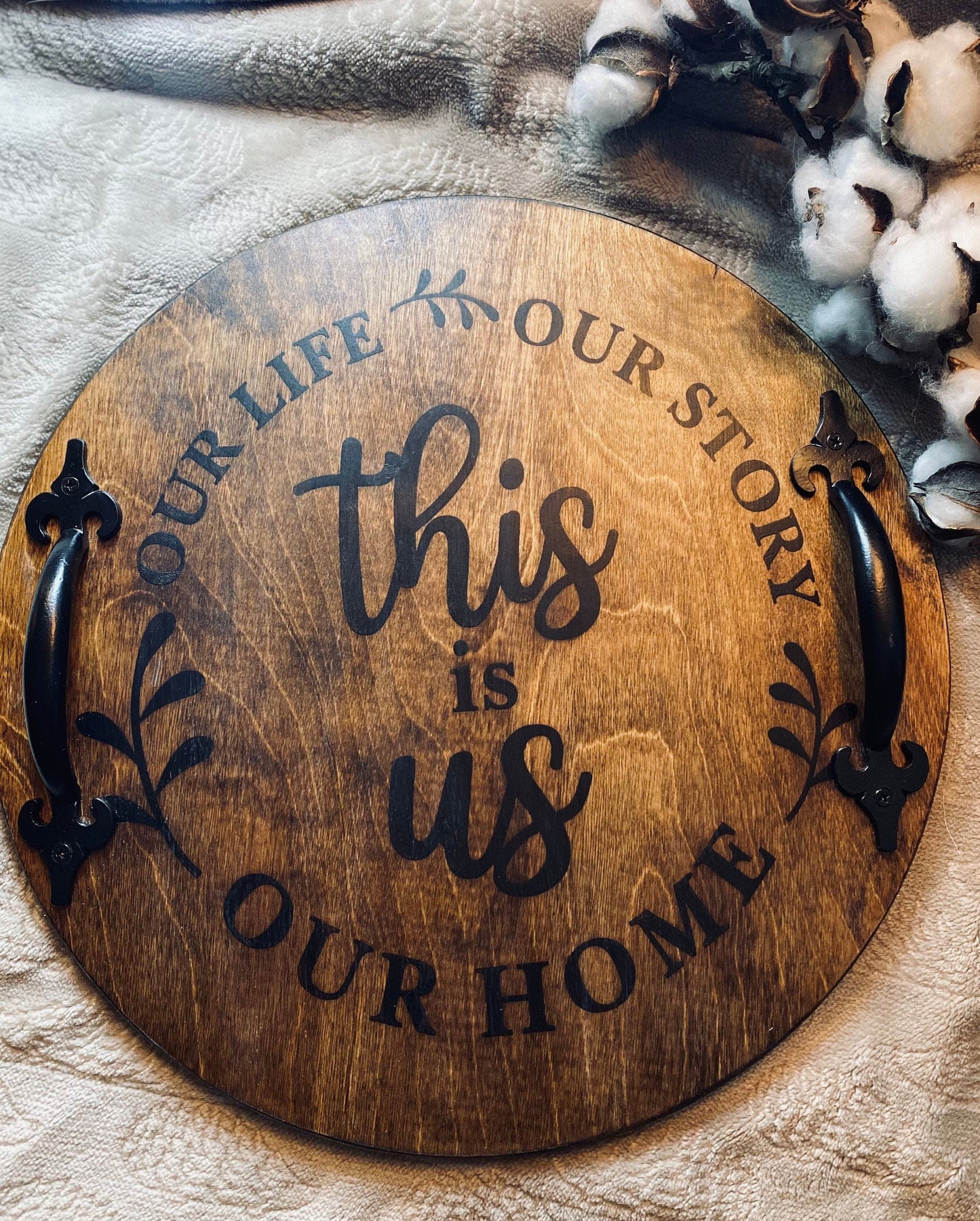 This is Us Wooden Serving Tray