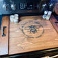 Wooden Stove Cover, Electric Stove Cover, Noodle Board, Farmhouse