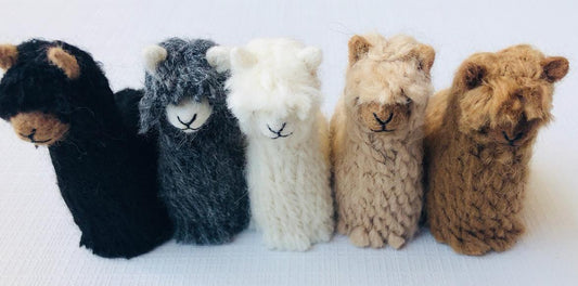 Suri Alpacadorable Hand Made Baby Alpaca Ornaments